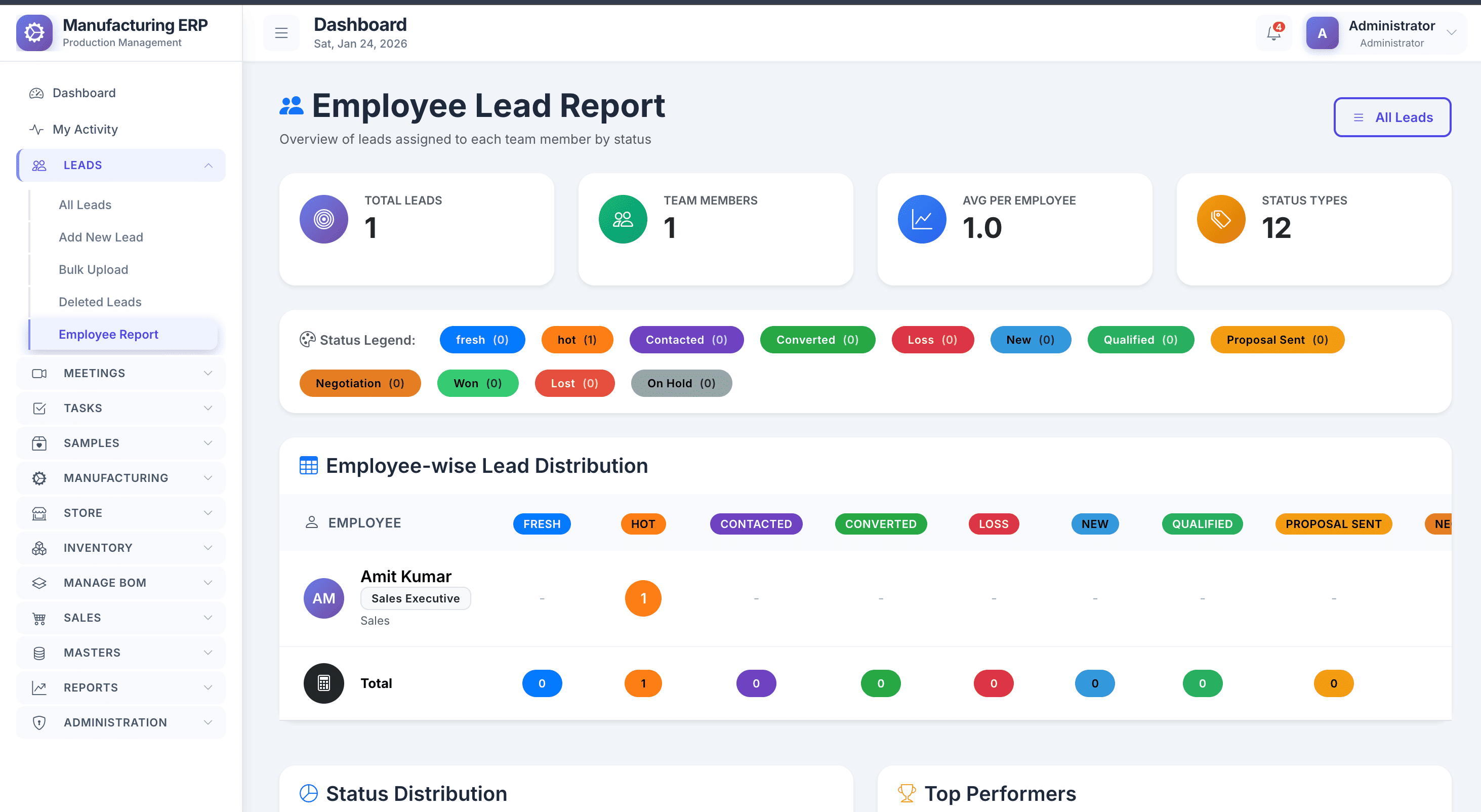 🎯 Lead & CRM Management — view 1