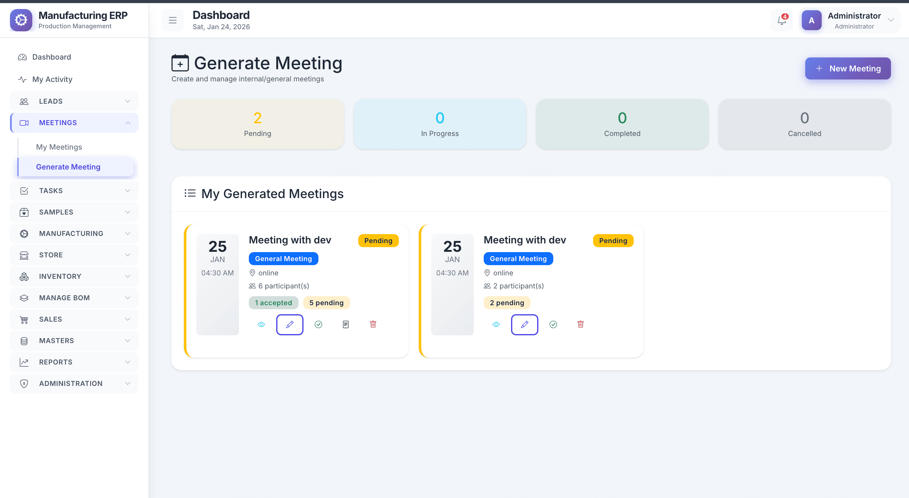 🎯 Lead & CRM Management — view 3
