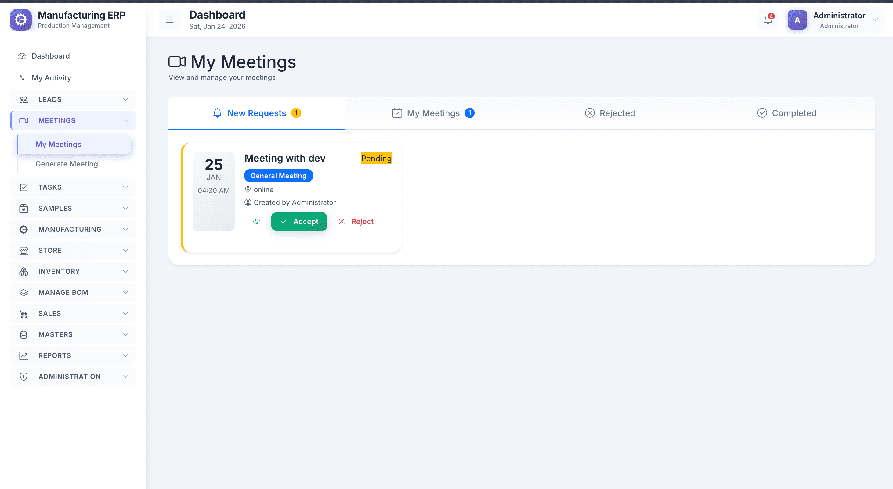 🎯 Lead & CRM Management — view 4