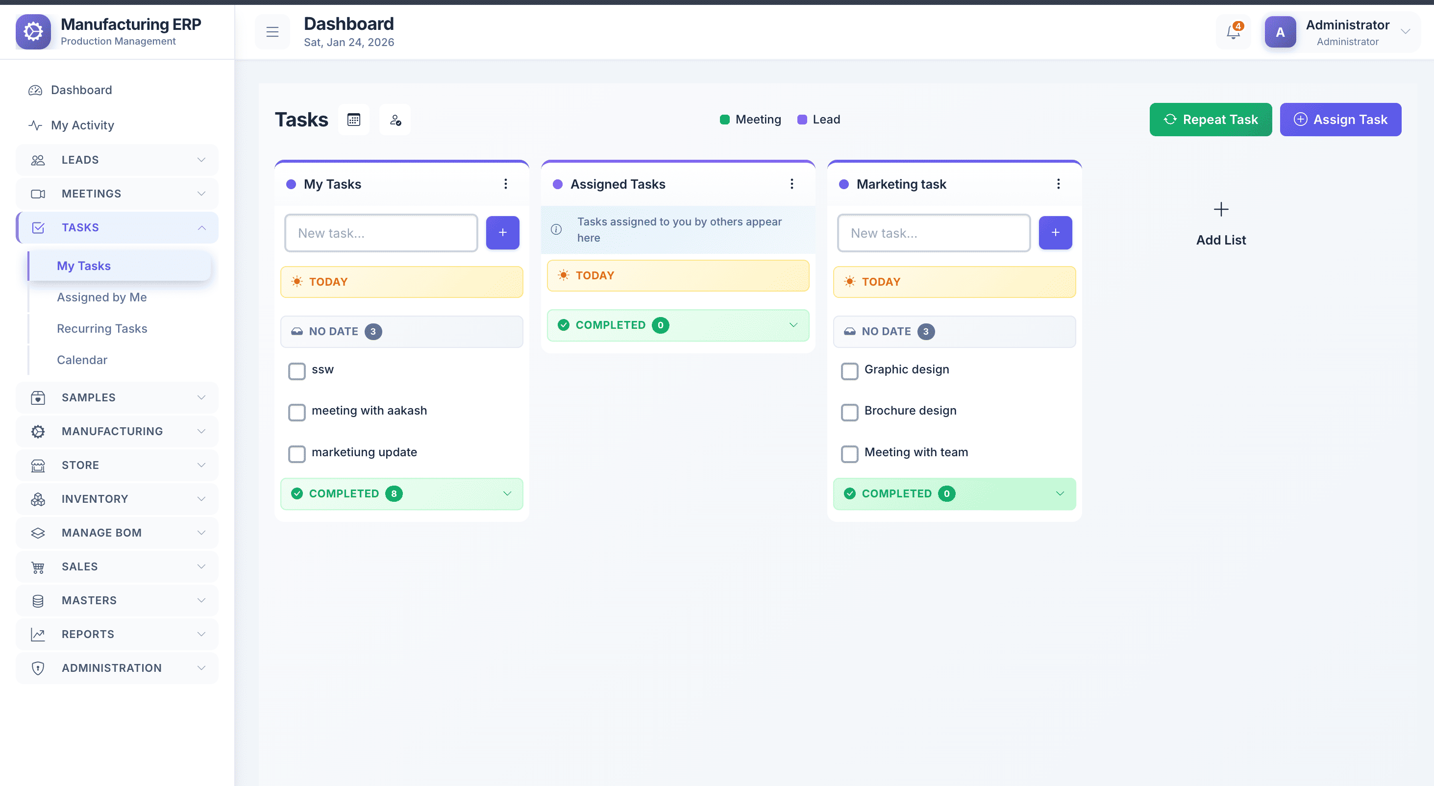 🎯 Lead & CRM Management — view 6